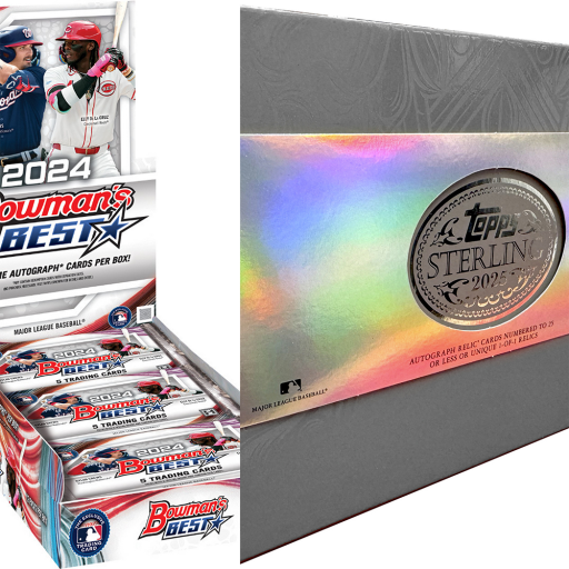 2025 Topps Sterling Baseball Card – 2024-25 Topps Sterling Bowman's Best Dual Box Mixer #1 Random Teams