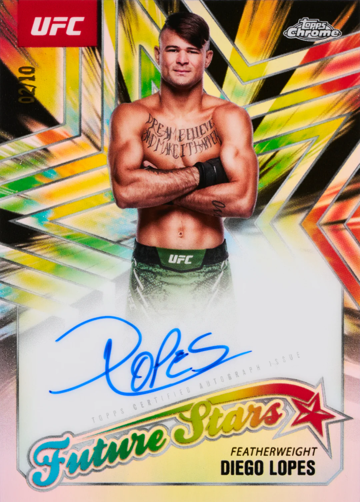 2025 Topps Chrome UFC #CRA-TP Trevor Peek Chrome Rookie