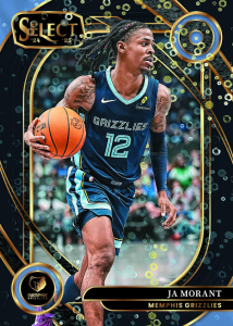 Ja Morant Blue Base Card – 2024-25 Panini Select H2 Basketball