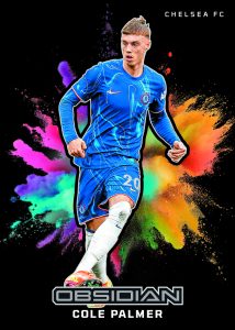 2024 25 Panini Obsidian Soccer Insert Color Blast Cole Palmer Card – 2024-25 Panini Obsidian Soccer