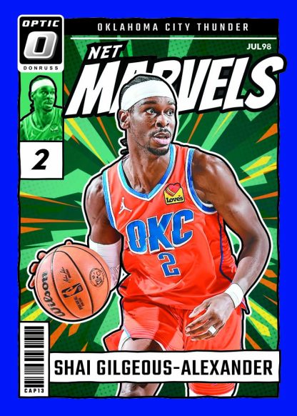 2024 25 Donruss Optic Basketball Insert Shai Gilgeous Alexander Card – 2024-25 Donruss Optic Basketball