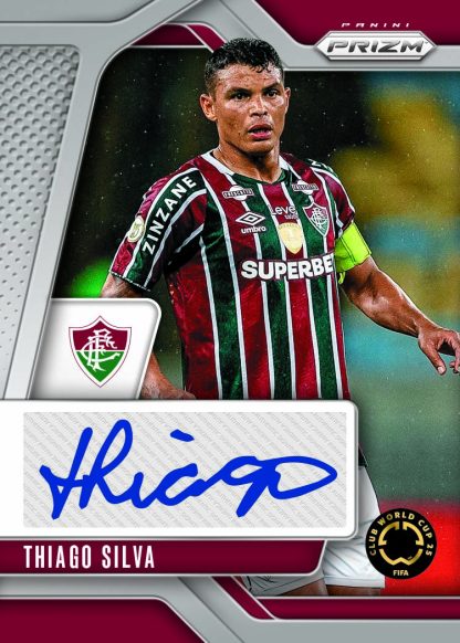 2025 Panini Prizm FIFA Club World Cup Autograph Thiago Silva Card – 2025 Panini Prizm FIFA Club World Cup