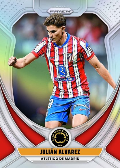 2025 Panini Prizm FIFA Club World Cup Base Julian Alvarez Card – 2025 Panini Prizm FIFA Club World Cup