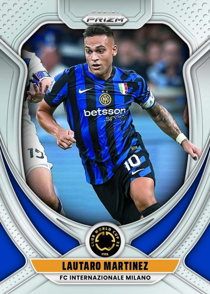 2025 Panini Prizm FIFA Club World Cup Base Lautaro Martinez Card – 2025 Panini Prizm FIFA Club World Cup