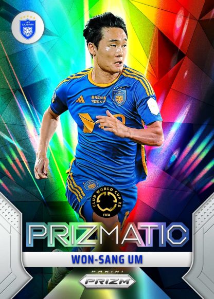 2025 Panini Prizm FIFA Club World Cup Insert Prizmatic Won Sang Um Card – 2025 Panini Prizm FIFA Club World Cup