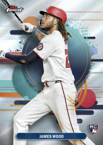 James Wood Uncommon Base Rookie Card – 2025 Topps Finest Baseball