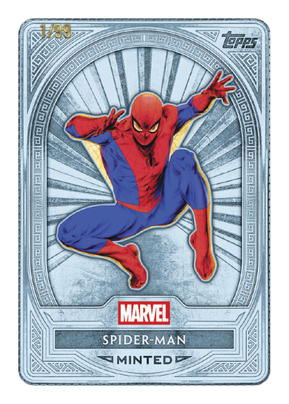 Spider Man Base Card – 2025 Topps Marvel Mint Dual Box Break #1 Random Serial Numbers