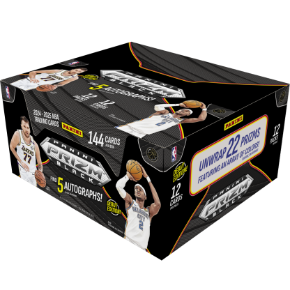 2024 25 Panini Prizm Black Basketball Card –