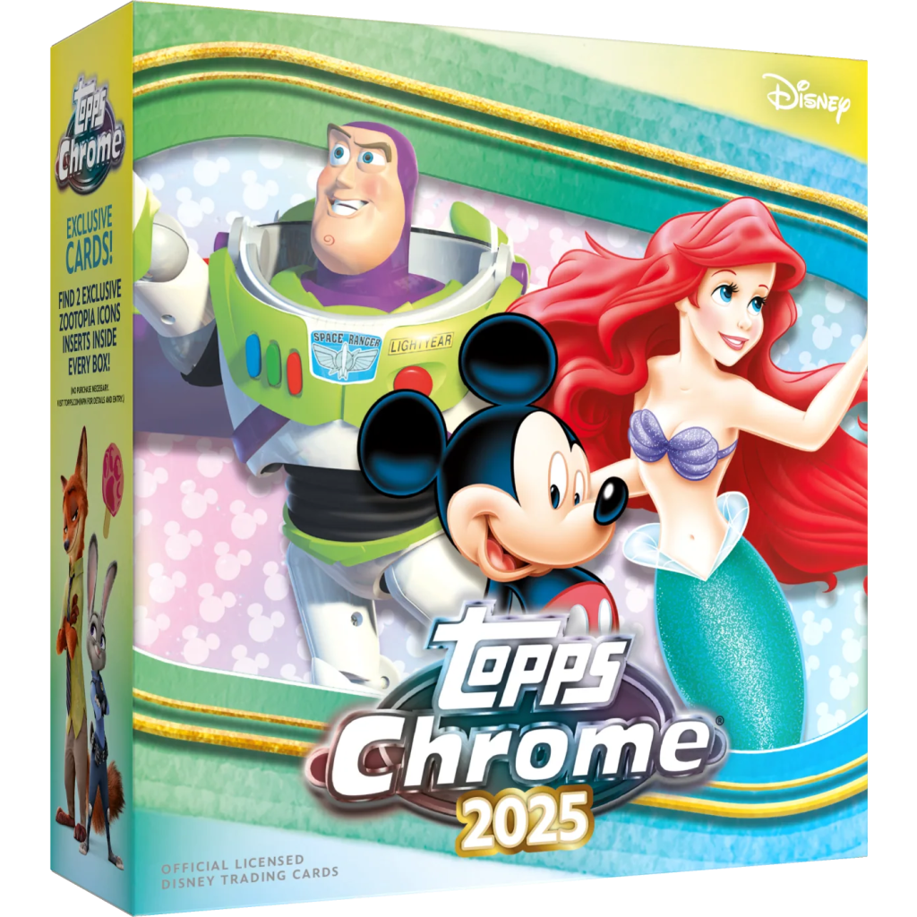2025 Topps Chrome Disney Mega Box - Cardsmiths Breaks
