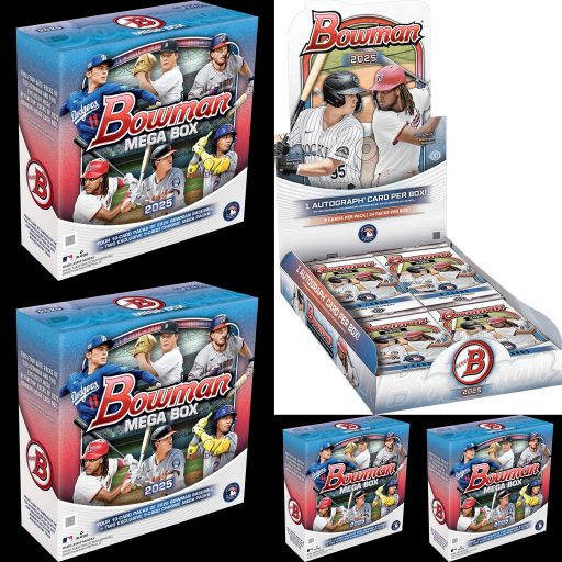 Baseball Mixers2 Card – 2025 Bowman Hobby Mega 5 Box Mixer #1 Teams
