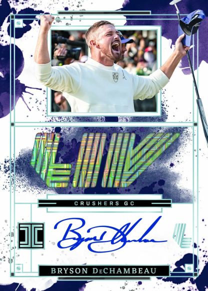 Bryson Dechambeau Autograph Card –