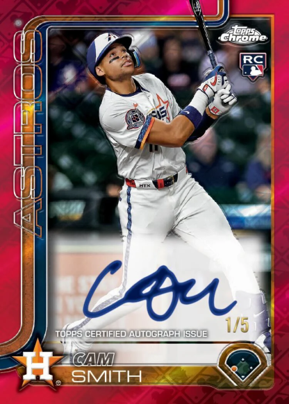 Cam Smith Red Autograph Rookie Card –
