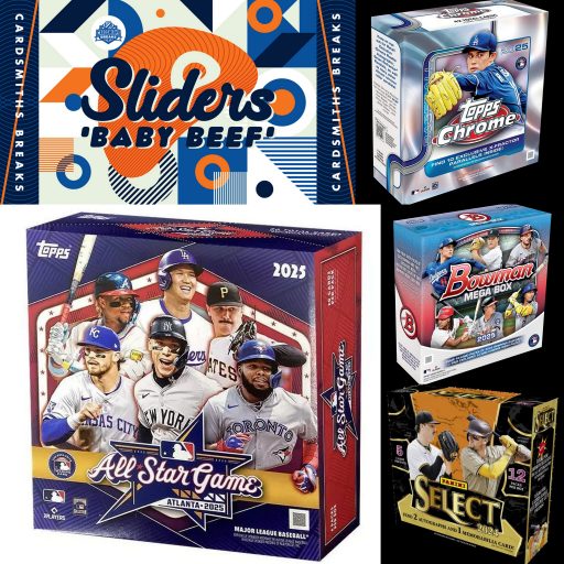Hockey Mixers52 Card – 2024-25 Topps Panini Mini Beef 5 Box Baseball Mixer #1 Random Teams
