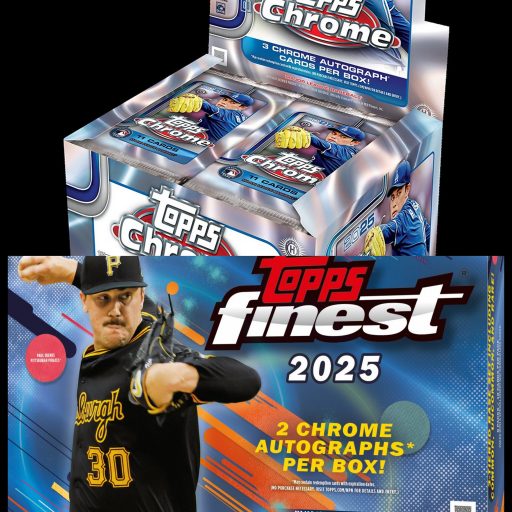 Hockey Mixers53 Card – 2025 Topps Chrome Finest Dual Box Mixer #1 Teams