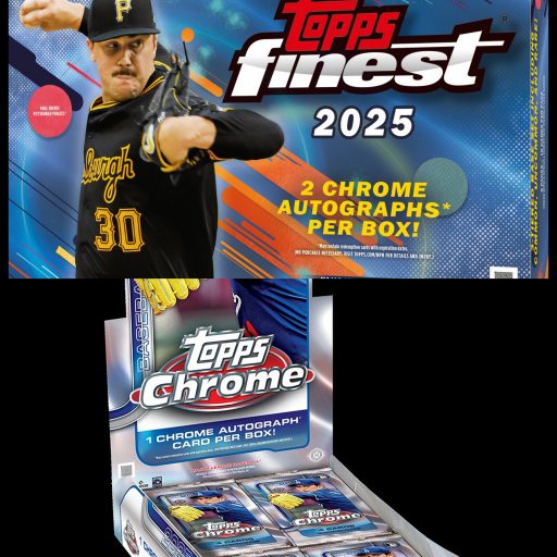 Hockey Mixers55 Card – 2025 Topps Chrome Finest Dual Box Mixer #1 Drafted Teams