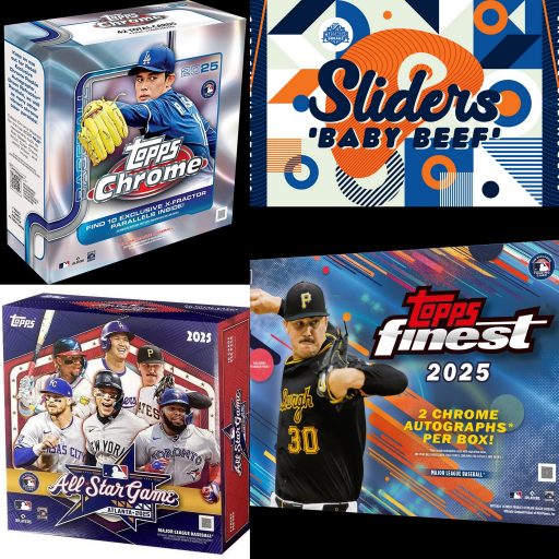 Hockey Mixers57 Card – 2025 Topps Finest Mini Beef 4 Box Baseball Mixer #1 Random Teams