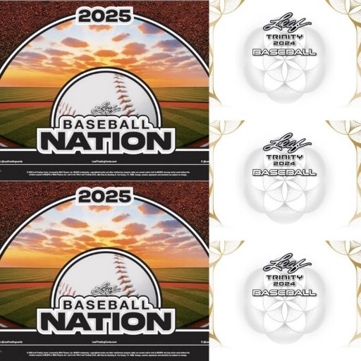 Hockey Mixers58 Card – 2024-25 Leaf Trinity Baseball Nation 5 Box Mixer #1 Teams