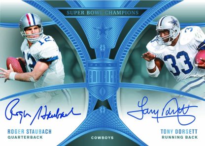 Roger Staubach Tony Dorsett Card –