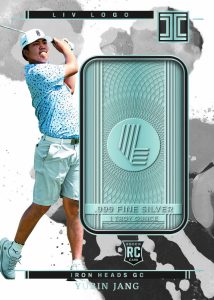 Yurin Jang Silver LIV Logo - 2025 Panini Impeccable LIV Golf