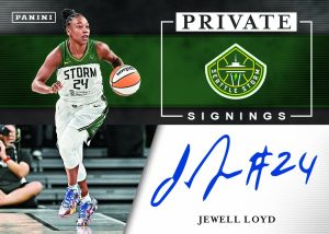 jewell loyd private signings Card –