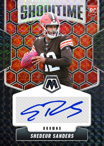 shedeur sanders showtime signatures black Card –