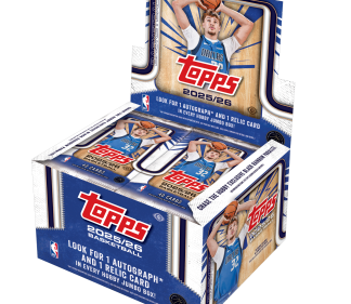 2025 26 Topps Basketball Jumbo Box Card –