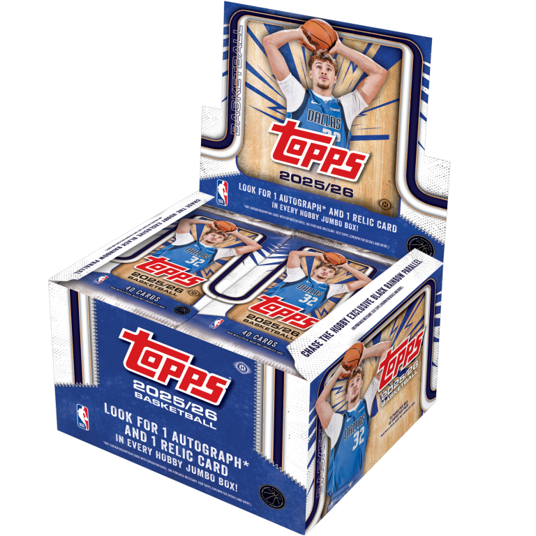 2025 26 Topps Basketball Jumbo Box Card –