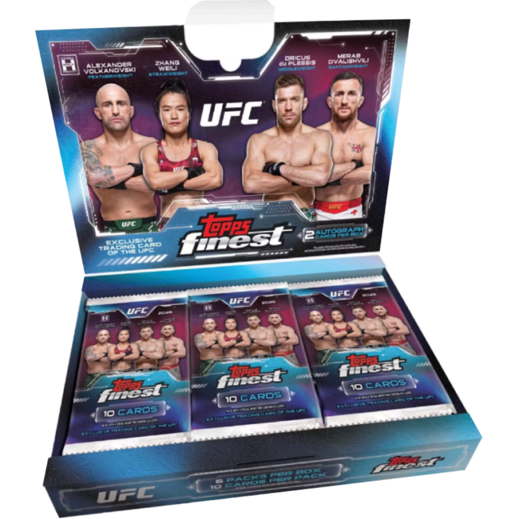 2025 Topps Finest UFC Box Image Card –