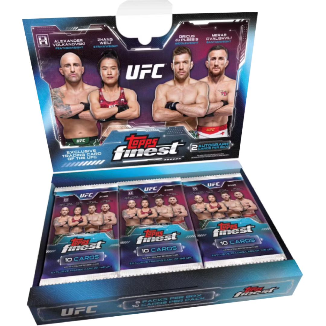 2025 Topps Finest UFC Box Image Card –