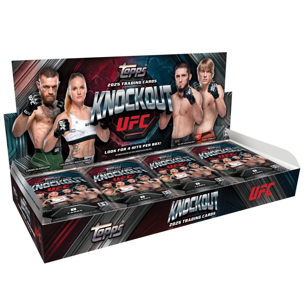 2025 Topps UFC Knockout Hobby Box Card –