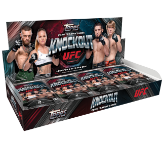 2025 Topps UFC Knockout Hobby Box Card –