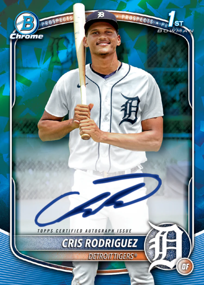 Cris Rodriguez Autograph Card –