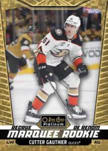 Cutter Gauthier Marquee Rookie Card – 2024-25 Upper Deck OPC Platinum Hockey