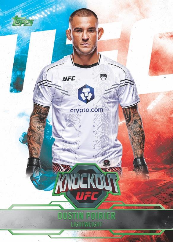 Dustin Poirier Insert - 2025 Topps UFC Knockout