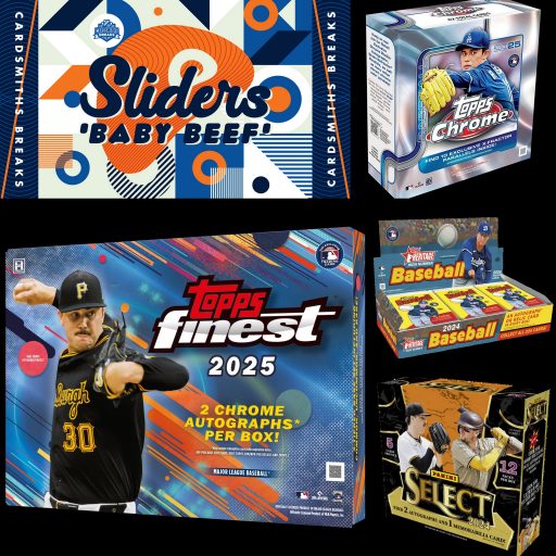 Hockey Mixers62 Card – 2024-25 Topps Panini 5 Box Mini Beef Baseball Mixer #1 Random Teams
