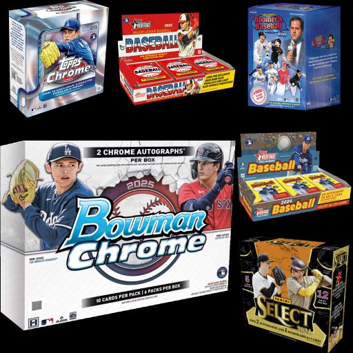 Hockey Mixers63 Card – 2024-25 Topps Bowman 6 Box Baseball Mixer #1 Teams