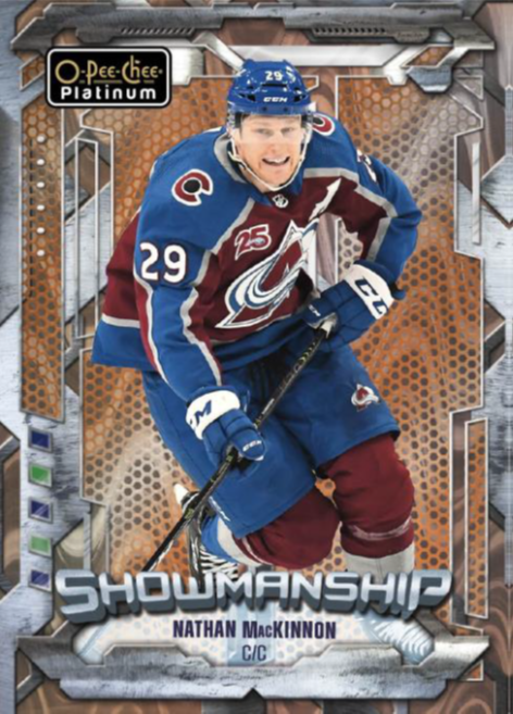 Nathan MacKinnon Showmanship Card – 2024-25 Upper Deck OPC Platinum Hockey
