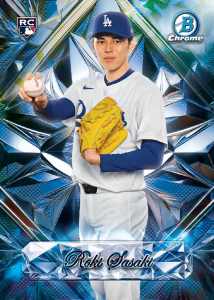 Roki Sasaki Sapphire Selections Card –