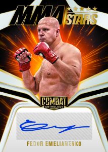 fedor emelianenko mma stars signatures Card –