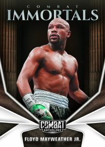 floyd mayweather combat immortals Card –