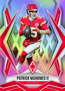 mahomes base silver Card –