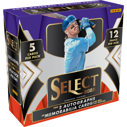 2025 Panini Select Baseball Box Image Card –