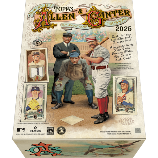 2025 Topps Allen and Ginter Hobby Box Card –