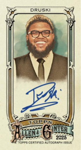 Druski Autograph - 2025 Topps Allen & Ginter Baseball