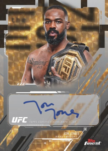 Jon Jones Autograph - 2025 Topps Finest UFC