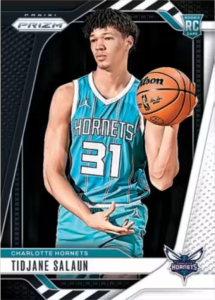 Tidjane Salaun Rookie Black White Card –