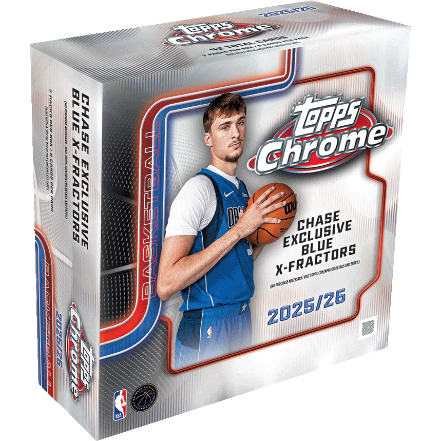 2025-26 Topps Chrome Basketball Mega Box 10 Box Half Case Break #2