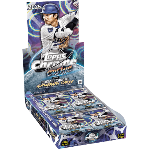 2025 Topps Cosmic Chrome Baseball Hobby Box Card –