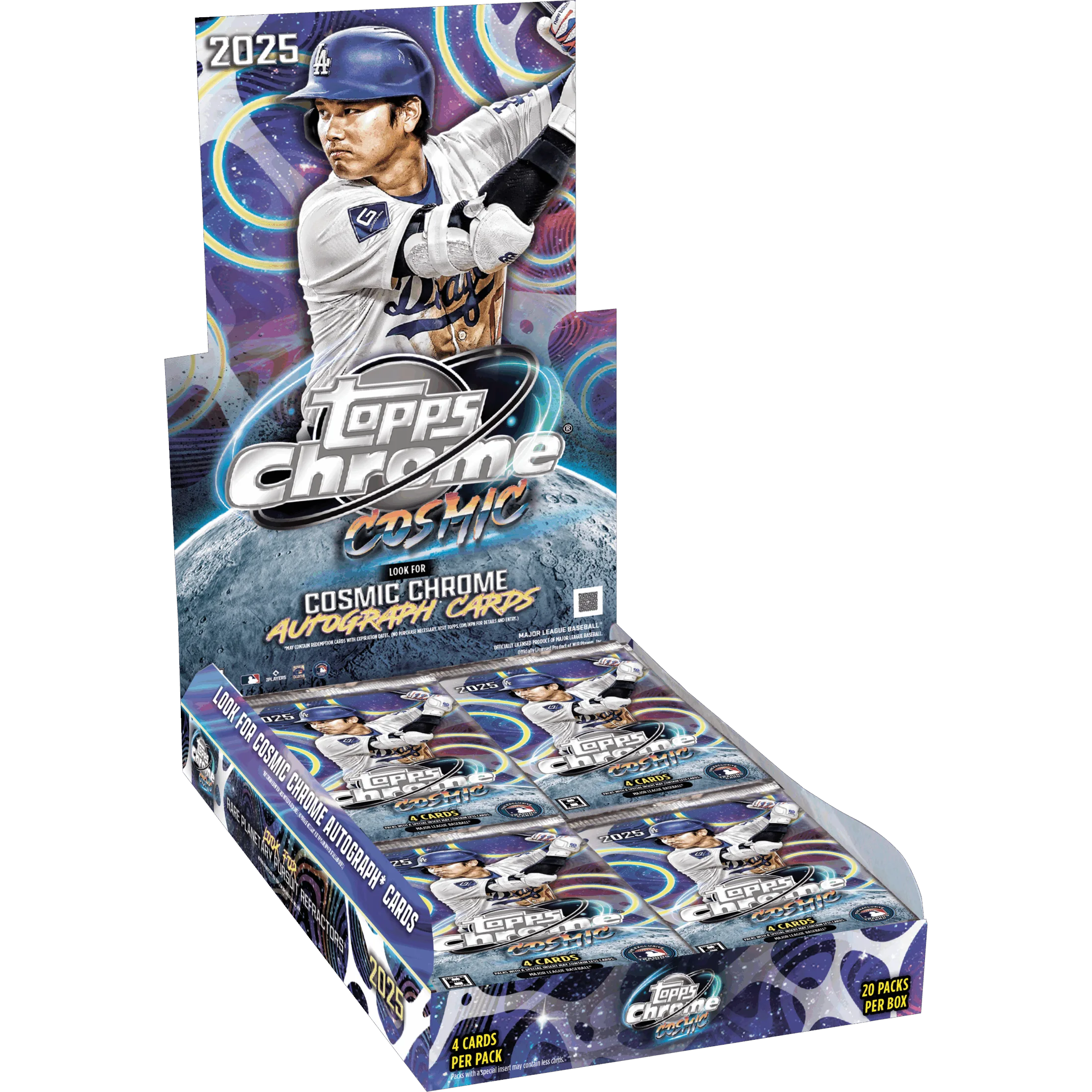 2025 Topps Cosmic Bowman Chrome Update Mixer #1 Drafted Teams