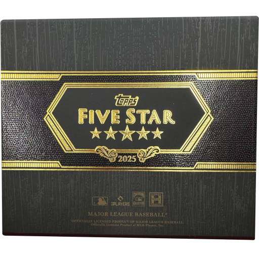 2025 Topps Five Star Baseball Box Card –